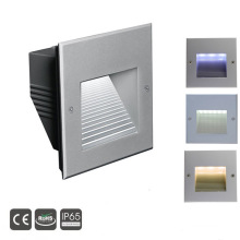 3W Aluminum Alloy Square LED Wall Step Light